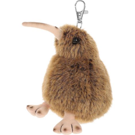 Jouets oiseaux de 12 cm, jouet pour chien, kiwi en peluche, oiseau rouge, jouet pour chien, oie, jouets à mâcher pour chiens-12.00X8.00X8.00CM-Brown (1/4)