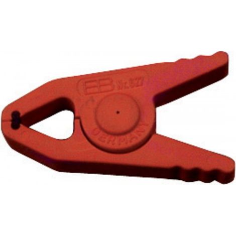 Petite pince isolée en plastique, 67x27 mm