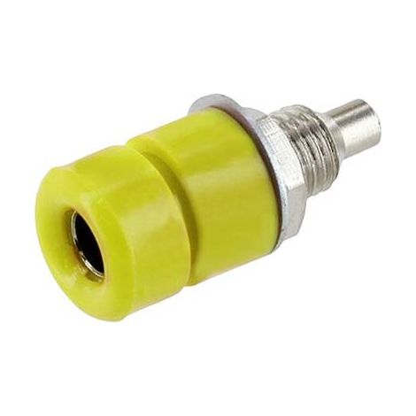 econ connect TB40GE Fiche femelle de laboratoire embase femelle Ø de la broche: 4 mm jaune 1 pc(s) B (1/2)