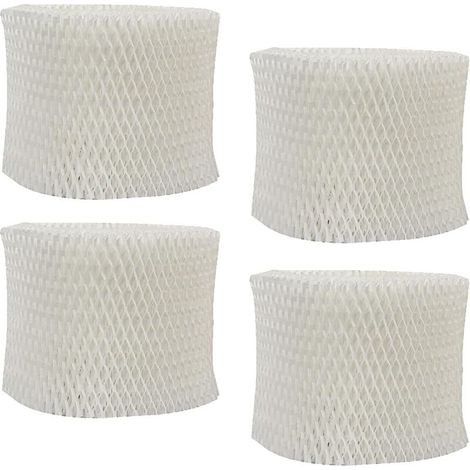 Lot de 4 filtres de rechange compatibles avec humidificateur Philips HU4801/01 HU4803 HU4803/01 HU4811 HU4811/10 HU4813 HU4813/10 Filtre de rechange Philips HU4102/01 (1/4)