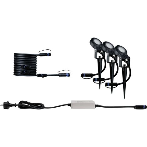 Paulmann P+S Spot Set Sting 2200K 94729 Beleuchtungssystem Plug & Shine LED-Gartenstrahler-Starter- (1/5)