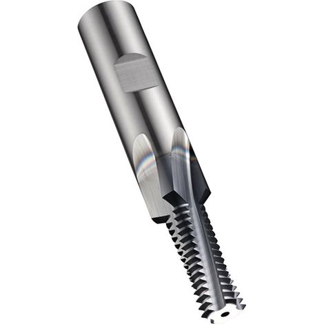 Fresa a filettare D.6.5mm passo 1.25mm HM Alcrona Pro m.IK DORMER