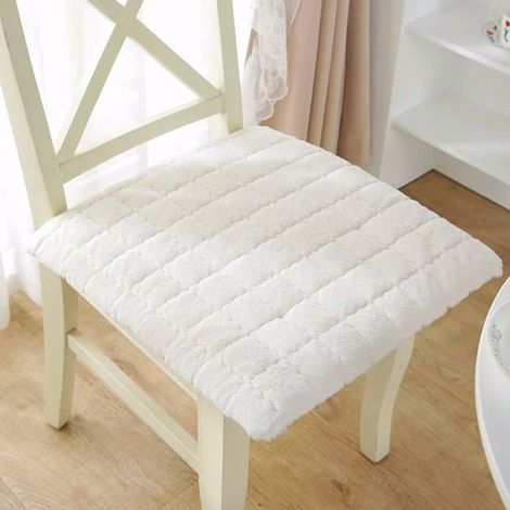 Cuscino per sedia - 40x40 cm - Bianco (1/4)