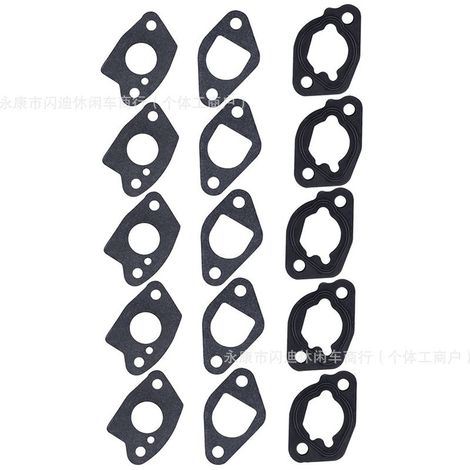 Le kit de joint de montage de carburateur pour moteur GX160 est compatible avec les moteurs GX200 de 159 cm³, 196 cm³ et 208 cm³. (1/3)