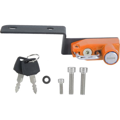 de fixation antivol en alliage d aluminium pour casque de (1/4)
