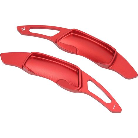Extensión de paletas de cambio de aluminio rojo para Subaru WRX BRZ Outback Forester