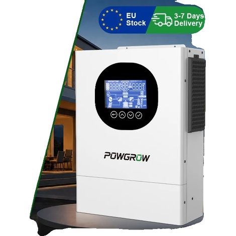 Inversor solar, controlador MPPT, monitorización Wi-Fi, SMS-6.5KP-48V-PO (1/2)