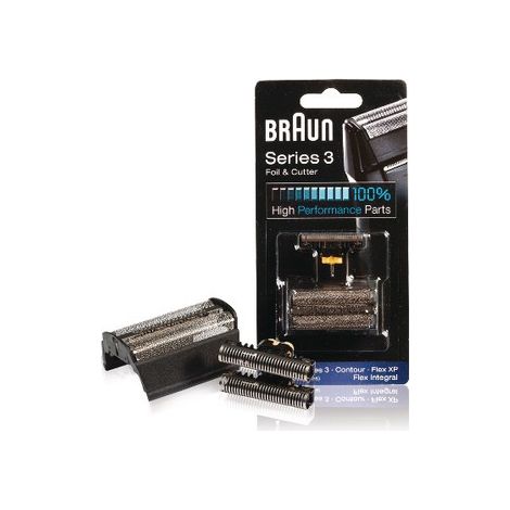 Grille et couteau pour Rasoir électrique Braun Contour