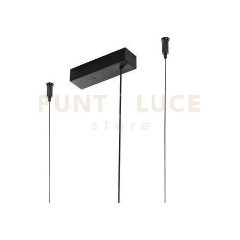 PKISNDN- KIT PER SOSPENSIONE PER ALIMENTATORI NON DIMMERABILI E NON IINCLUSI "GSTT37-GSTT40-GSTT41" COLORE NERO