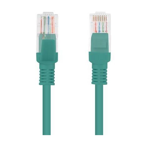 Cavo patch Lanberg UTP cat.5e da 3 m, verde. (1/4)