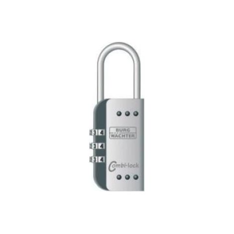 Cadenas À Combinaison - 72 mm - Corps En Fer Chromé - Pour Coffre Fort Et Armoire - 1 Pièce