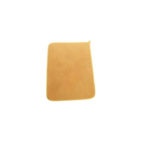 Tapis de séchage en microfibre, super absorbant, tapis de séchage en microfibre (jaune) (1/5)