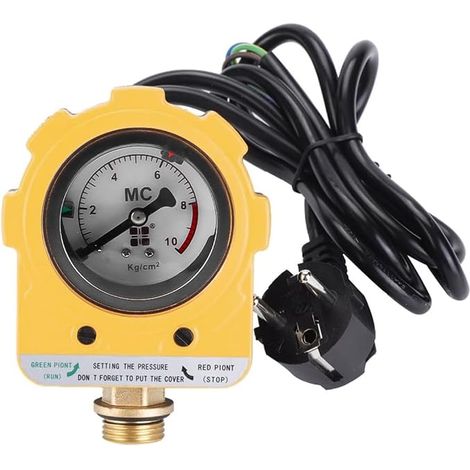 Régulateur de pression 220V 0-10 Interrupteur électronique à barres pour pompe à eau et prise de puits profond EU (1/5)