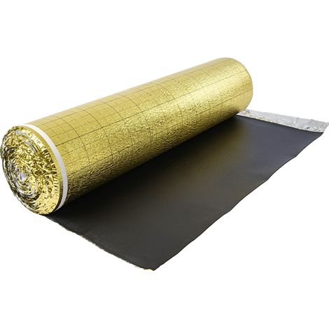 Base VEVOR, 37,2 m², 3 mm, barrera de vapor, insonorización, 2 rollos, 200 pies cuadrados, 1 Volumen-IXPE, 200 pies cuadrados-3,0 mm-1 Volumen-IXPE (1/2)