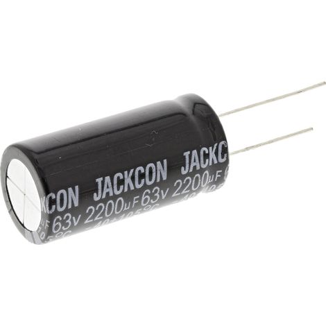 Condensateur RS PRO 2200µF, 63V c.c.