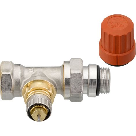 Corps droit de robinet réglable à douille auto-étanche RA-N 15 - 1/2" (15/21) - Danfoss (1/3)
