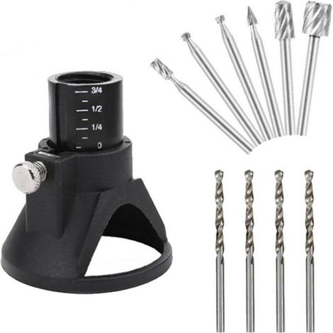 11 Pièces Perceuse électrique Graveur Meuleuse Outil électrique Rotatif Accessoires Avec Forets Pour Outil Rotatif Accessoire D'outil électrique (1/4)