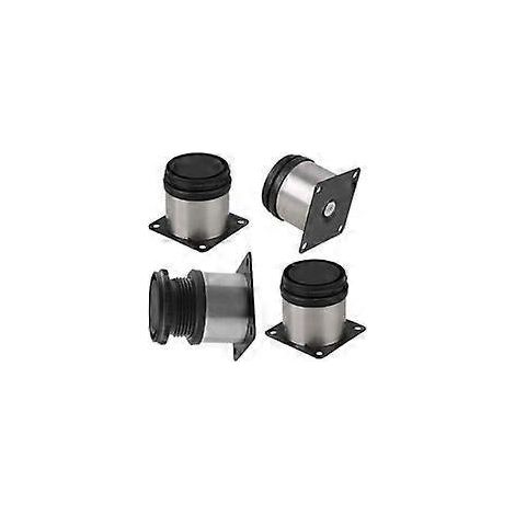 Höhenverstellbare Möbelfüße (4er-Set), höhenverstellbare Tischbeine aus Metall, Küchenschrankbeine, Möbel