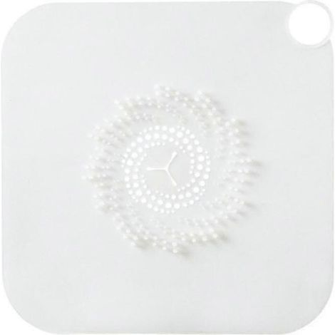Filtre anti-cheveux pour bonde de douche et évier de cuisine, coussinet déodorant en silicone pour salle de bain, baignoire et cuisine C-njkh (1/2)