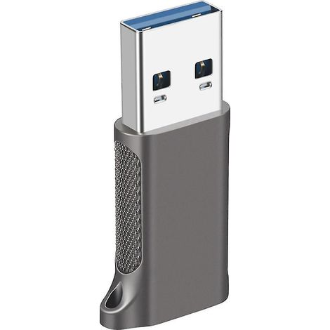 Adaptateur OTG USB-C 3.1 femelle vers USB-A 3.2 mâle (1/4)