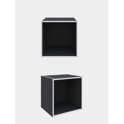 CUBO 35X29X35CM GRIGIO ARDESIA
