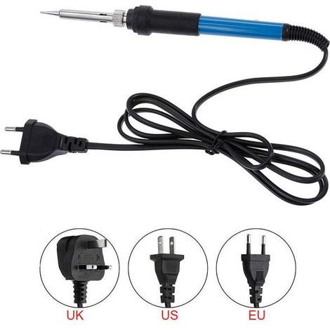 Set mit 15 elektrischen Lötkolben mit Keramikheizkern, europäischer Standard, 220 V (1/5)