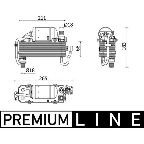 Condenseur, climatisation MAHLE AC 960 000P BMW 2670100 64502670100 64506842238