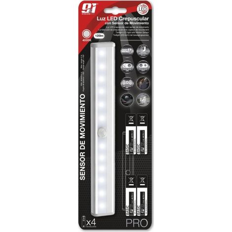 ORION91 Pack x 2 unidades Regleta LED con Sensor de Movimiento y 120 Lúmenes Armarios Cajones - SpazioLuzio
