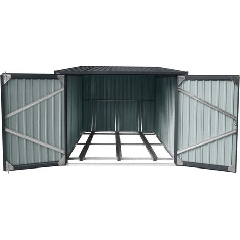 Fahrradgarage Vario 217 x 236 x 145/165 cm anthr.