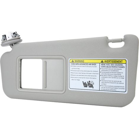 Pare-soleil gauche côté conducteur 74320‑42501‑b2 compatible avec RAV4 2006‑2009 gris