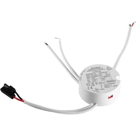 brumberg LED-Rundkonverter 350 mA 2,1-9 W rund weiß DALI dimmbar (1/3)