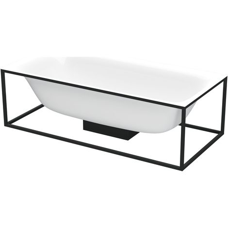 BetteLux Shape Baignoires rectangulaires îlot, 2 inclinaisons du