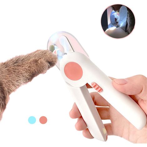 Coupe-ongles pour chiens, chats et moutons, avec lumière LED, pour un entretien minutieux des griffes à domicile.-AquaForge (1/5)