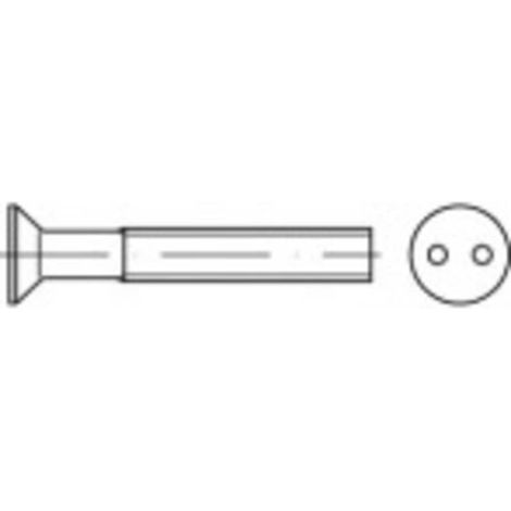 [NEUWERTIG] B-Ware TOOLCRAFT TO-5379963 Sicherheitsschrauben M5 Zweiloch Schrauben (1/2)