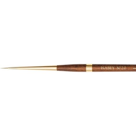 Pinceau - Rond - Aquarelle - Isabey - Syrus - 6224i - N°2/0 - Fibres synthétiques (1/3)