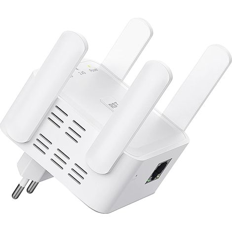 Répéteur sans fil, double bande, vitesse de 1200 Mbps, Prise EU (1/5)