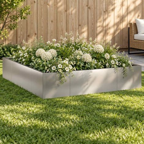 vidaXL Mur de soutènement 8 pc 300 x 100 x 30 cm Acier galvanisé (1/5)