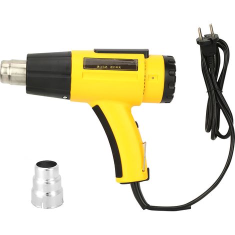 Pistolet à air chaud 2000W 220-240V 50Hz, outil de soudage électronique pour décoration et rétractation de gaine thermique (1/5)