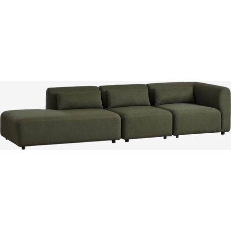 Divano angolare modulare Fogler a 3 pezzi con chaise longue sinistra SKLUM            