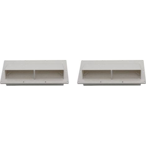 Convient pour 2 couvercles de ventilation latéraux de camping-car/caravane à faible bruit (1/5)