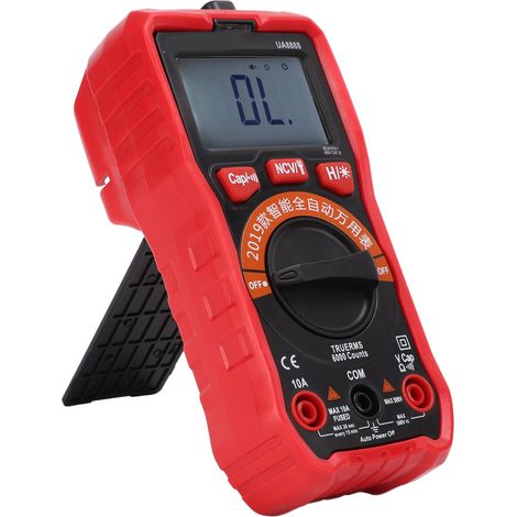 Digitales Zangenmessgerät mit LCD-Bildschirm, intelligentes Auto-Multimeter, tragbares Testmultimeter (1/5)
