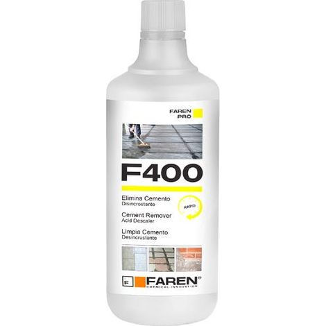 DISINCROSTANTE ELIMINA CEMENTO "FAREN F400" 1LT