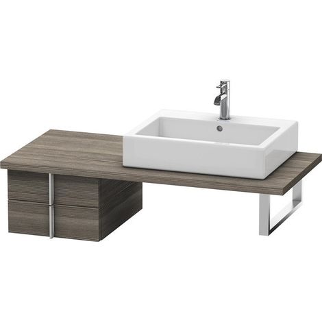 Unità Duravit Vero Vanity per console, 6577, 2 cassetti, 400mm, Colore (anteriore/corpo): Pino Terra Decor Pine Terra - VE657705151