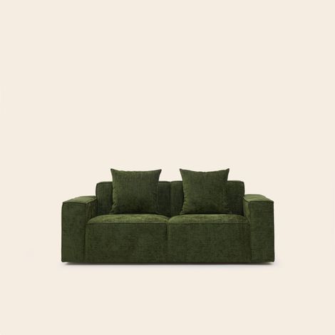 Canapé 2,5 places en Revêtement en chenille moelleuse DYONIS