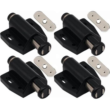 Lot de 4 fermetures tactiles à ouverture par simple pression pour (1/4)