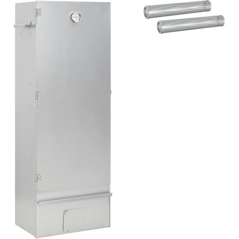 Smoker Oven 3 pcs 44.5 x 29 x 110 cm Galvanised steel Silver vidaXL (1/5)