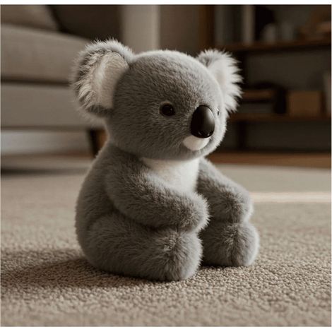Peluche Koala - Peluche Douce et Réaliste pour Soulagement du Stress - Idéale pour Câlins et Confort Émotionnel - 2 Pièces (1/5)