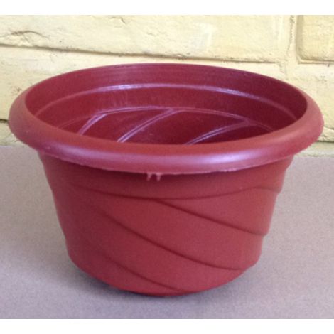 Lot de 4 pots suspendus pour plantes, jardinières murales en plastique robuste, idéales pour balcon, terrasse ou intérieur, design moderne, couleur assortie, dimensions compactes. (1/5)