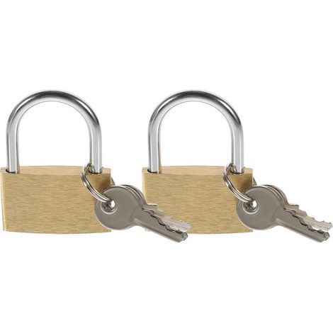 en cuivre massif 40 mm avec cl lot de 2 verrou de s curit (1/5)
