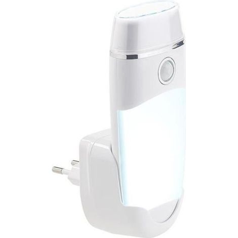 Veilleuse et lampe nomade 4 en 1 - LUNARTEC - Blanc - Rechargeable - LED - Intérieur (1/4)